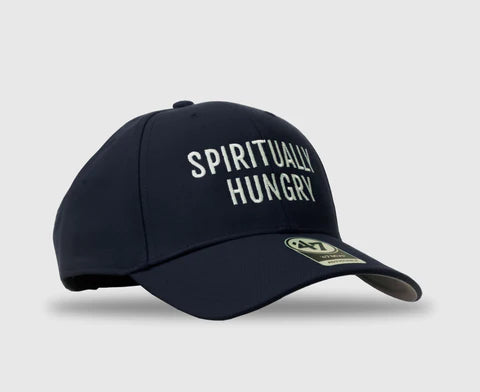 Gorra de Béisbol Spiritually Hungry (Azul Oscuro)