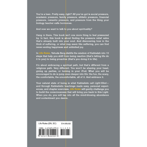 Life Rules: How Kabbalah Can Turn Your Life from a Problem into a Solution