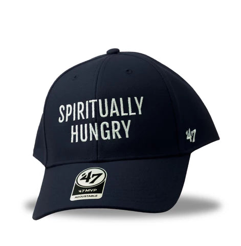 Gorra de Béisbol Spiritually Hungry (Azul Oscuro)