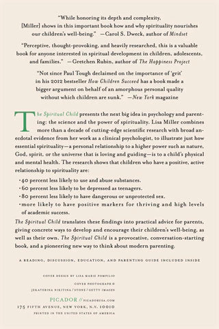 The Spiritual Child: The New Science on Parenting for Health and Lifelong Thriving (EN, SC)