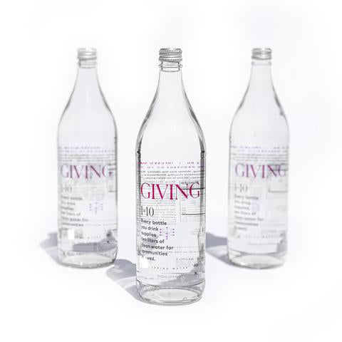 Caja de Giving Water - 12 bolellas de 1 L.