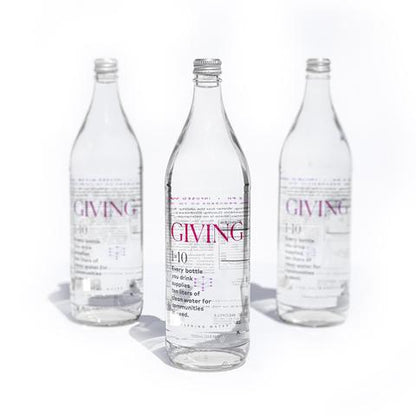 Caja de Giving Water - 12 bolellas de 1 L.