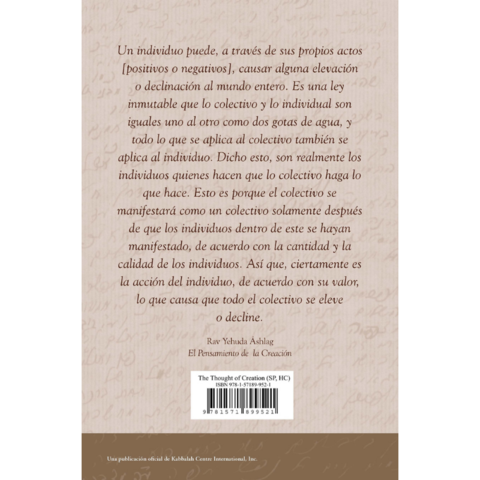 El Pensamiento de la Creación
